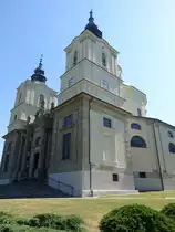 Klimontow, barocke Pfarrkirche St. Jozef, erbaut von 1643 bis 1650 durch Jerzy Ossolinksi (18.06.2021)

