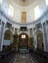 Klimontow, barocker Innenraum der St. Jozef Kirche (18.06.2021)