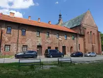 Sandomierz, Klosterkirche St. Jakob, ehem. Dominikanerkirche, erbaut im 13. Jahrhundert (18.06.2021)