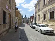 Sandomierz, Geb�ude in der Generala Michala Sokolnickiego Stra�e (18.06.2021)