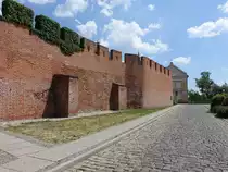 Opole / Oppeln, Stadtmauer in der Stefana Baldego Stra�e (19.06.2021)