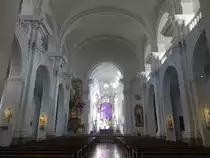 W�rzburg, barocker Innenraum der St. Peter und Paul Kirche (21.02.2021)