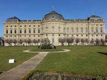 Wrzburger Residenz, erbaut von 1720 bis 1744 durch Balthasar Neumann (21.02.2021)