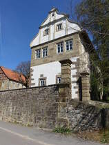 Schloss Bedheim, dreiflgelige Sommerresidenz des Prinzen Joseph von Sachsen-Hildburghausen (09.05.2021)