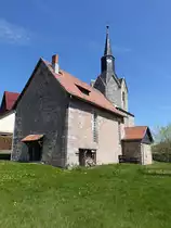 B�rden, evangelische St. Katharina Kirche, erbaut ab 1409 (09.05.2021)