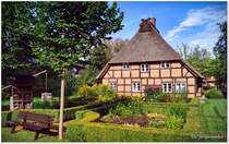 Das Heimathaus in Fintel, Kreis Rotenburg Wmme. Mitte September 2021