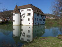 Wasserschloss Inzlingen, erbaut 1511, heute Rathaus (30.03.2019)
