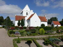 Flakkebjerg, evangelische Kirche, erbaut um 1500 (17.07.2021)