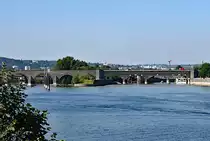 Balduinbr�cke �ber die Mosel in Koblenz - 08.09.2021