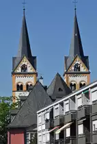 Koblenz - T�rme der Florianskirche in der Altstadt - 08.09.2021