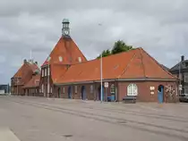 Nakskov, Geb�ude des Seefahrtsmuseum am Toldbodkaj (18.07.2021)