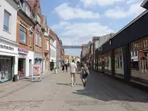 Nykobing, H�user in der Ostergagade in der Altstadt (18.07.2021)