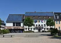 Z�lpich - Rathaus, alt und neuer Teil - 25.08.2021