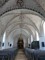 Magleby, Altar von 1598 von Abel Schroder in der evangelischen Kirche (19.07.2021)