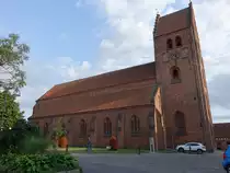 N�stved, Sankt Peders Kirche, erbaut im 14. Jahrhundert, gr��te gotische Kirche D�nemarks (19.07.2021)