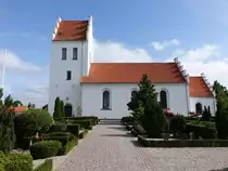 Kirke Hyllinge, evangelische Kirche, erbaut um 1150 (20.07.2021)