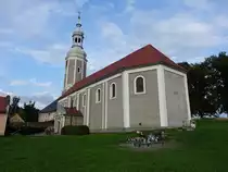 Golejow / Klein R�hrsdorf, Pfarrkirche St. Feliksa, erbaut 1784 (11.09.2021)
