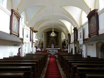 Golejow / Klein Rhrsdorf, Innenraum der Pfarrkirche St. Feliksa (11.09.2021)