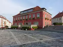 Sobotka / Zobten, historisches Rathaus am Rynek Platz (11.09.2021)