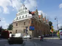 Strzelin / Strehlen, Schloss der Herz�ge von Brieg, nach Zerst�rung 1945 Wiederaufbau bis 1990 (12.09.2021)