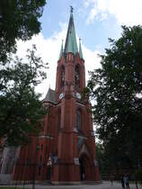 Gliwice / Gleiwitz, Kathedrale St. Peter und Paul, erbaut von 1896 bis 1900 (12.09.2021)