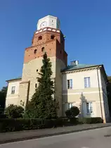 Wielun, Krakauer Tor und Rathaus am Plac Kazimierza Wielkiego (15.09.2021)