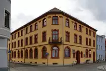 Unterwegs in den Stra�en von Stavenhagen. (August 2014)