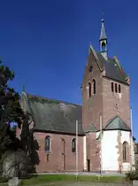 Weier, die katholische Pfarrkirche St.Johannes der T�ufer im neugotischen Stil erbaut 1880-82, Sept.2021