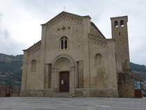 Ventimiglia, Pfarrkirche San Michele, erbaut im 10. Jahrhundert (03.10.2021)