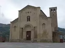 Ventimiglia, Pfarrkirche San Michele, erbaut im 10. Jahrhundert (03.10.2021)
