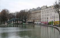 Am Canal St-Martin.
(Januar 2008)