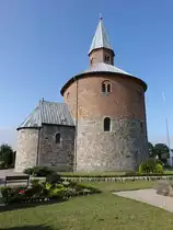 Bjernede, Ev. Rundkirche, erbaut im sp�ten 12. Jahrhundert von Sune Ebbesen (22.07.2021)