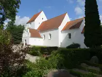 Vals�lille, romanische evangelische Kirche, erbaut um 1150 (22.07.2021)