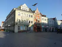 Zielona Gora / Gr�nberg, H�user am Stary Rynek Platz (31.07.2021)