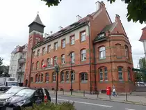 Sopot / Zoppot, Postamt in der Tadeusza Kosciuszki Strae (02.08.2021)