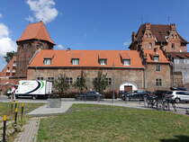 Gdansk / Danzig, Hotel Dom Harcerza in der Wojciecha Boguslawskiego Strae (02.08.2021)