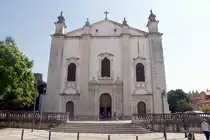 LEIRIA (Concelho de Leiria), 23.08.2019, vor der Kathedrale Nossa Senhora da Concei��o, erbaut im 16.Jahrhundert