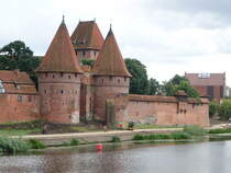 Malbork / Marienburg, Mostowa Tor in der Marienburg (03.08.2021)