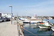 MONCARAPACHO e FUSETA, Gemeindeteil Fuseta (Concelho de Olh�o), 06.02.2020, an der Mole