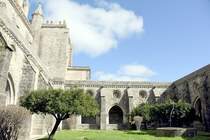 VORA (Concelho de vora), 10.02.2020, im Innenhof der Kathedrale