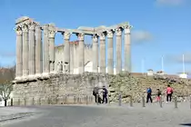 �VORA (Concelho de �vora), 10.02.2020, der �ber 2000 Jahre alte Dianatempel aus der r�mischen Zeit