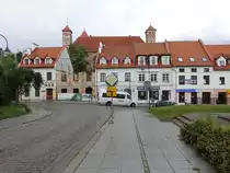 Lidzbark Warminski / Heilsberg, H�user an der Prosta Stra�e (03.08.2021)