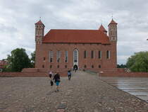Lidzbark Warminski / Heilsberg, Burg des Deutschen Orden, erbaut im 14. Jahrhundert (03.08.2021)