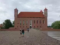 Lidzbark Warminski / Heilsberg, Burg des Deutschen Orden, erbaut im 14. Jahrhundert (03.08.2021)