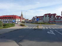 Ketrzyn / Rastenburg, Gebude am Plac Jana Pawla II. (04.08.2021)