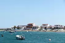 OLH�O (Concelho de Olh�o), 20.02.2020, Blick auf die Ilha da Armona