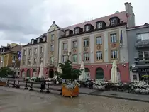 Bialystok, Postgeb�ude am Rynek Kosciuszki (04.08.2021)
