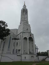 Bialystok, Pfarrkirche St. Rochus, erbaut von 1927 bis 1946 (04.08.2021)