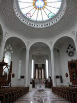Bialystok, Hochaltar in der Pfarrkirche St. Rochus (04.08.2021)