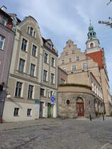 Olsztyn / Allenstein, neues Rathaus in der Wyzwolenia Strae, erbaut von 1912 bis 1916 (05.08.2021)